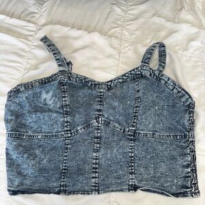 Denim Blue Women's Top